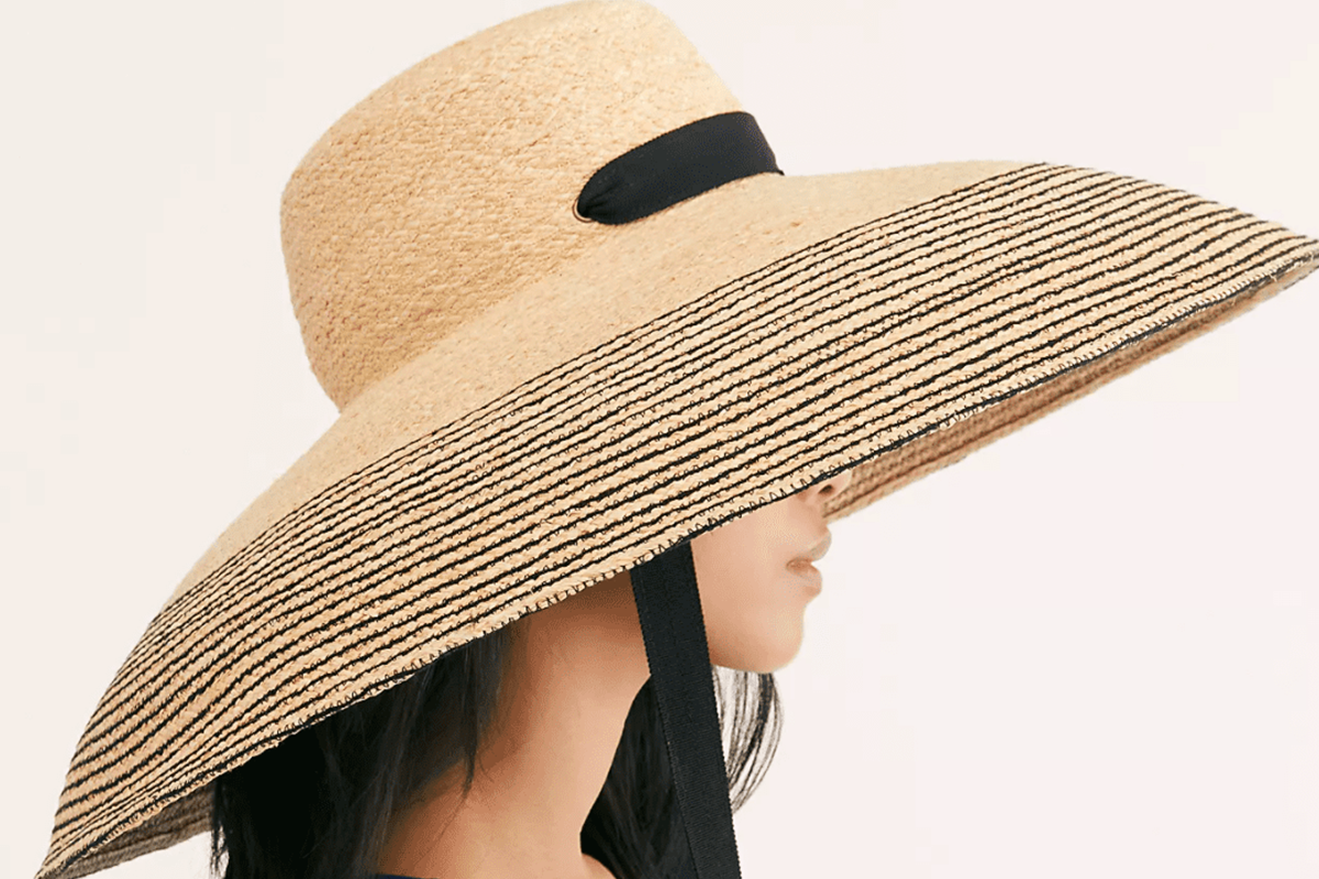 Features Of Tan Wide Brimmed Floppy Hat – Good Things To Share